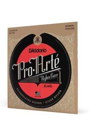 D'Addario Cuerdas para Guitarra Española | EJ45 Pro-Arte Juego de Cuerdas Clásica de Nylon